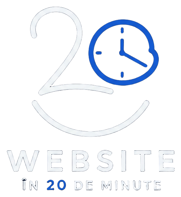 Website în 20 de minute